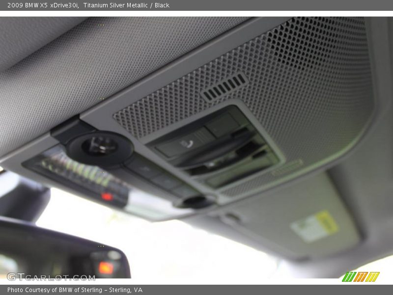 Titanium Silver Metallic / Black 2009 BMW X5 xDrive30i