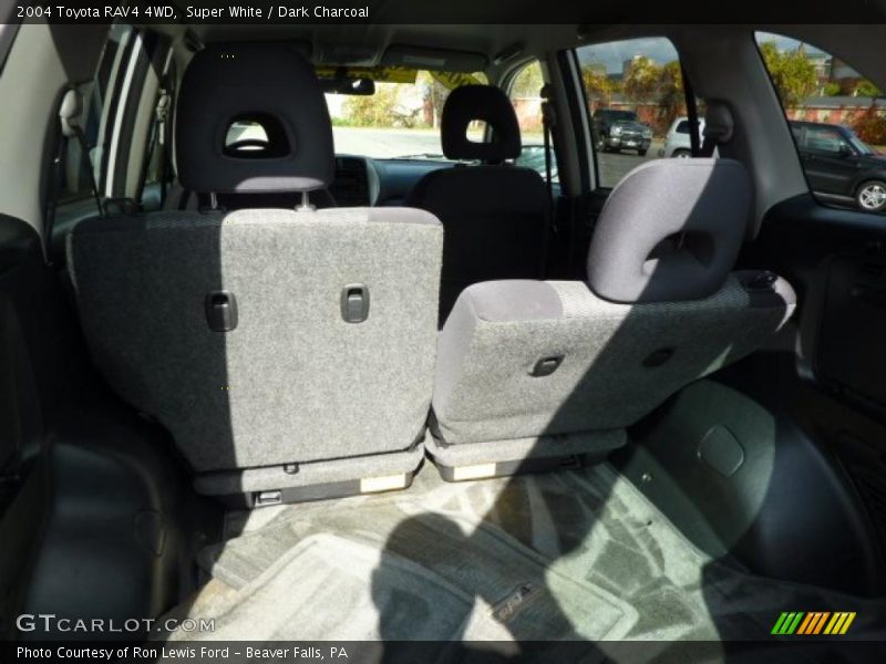 Super White / Dark Charcoal 2004 Toyota RAV4 4WD