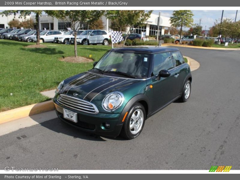 British Racing Green Metallic / Black/Grey 2009 Mini Cooper Hardtop