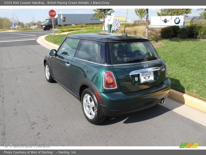 British Racing Green Metallic / Black/Grey 2009 Mini Cooper Hardtop