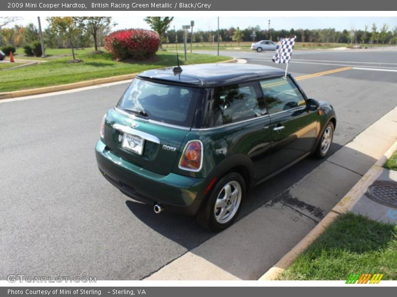 British Racing Green Metallic / Black/Grey 2009 Mini Cooper Hardtop