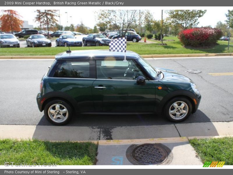 British Racing Green Metallic / Black/Grey 2009 Mini Cooper Hardtop