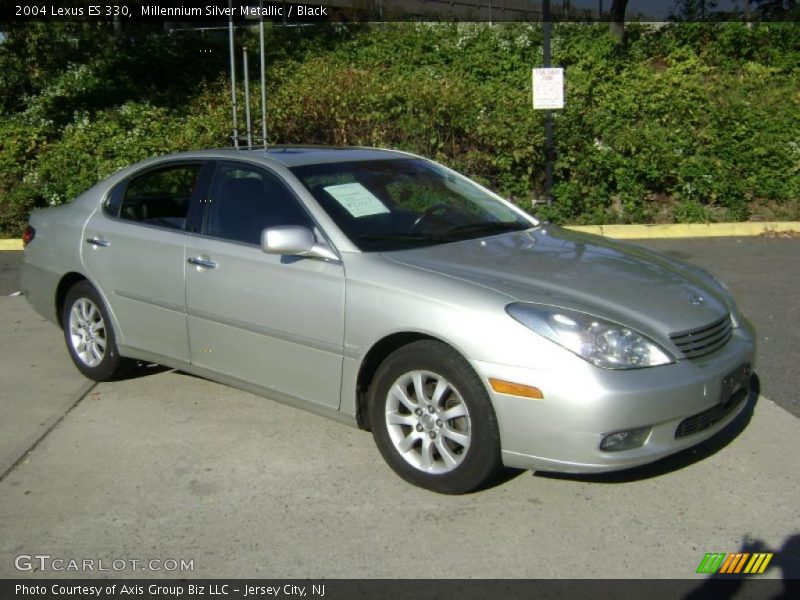 Millennium Silver Metallic / Black 2004 Lexus ES 330