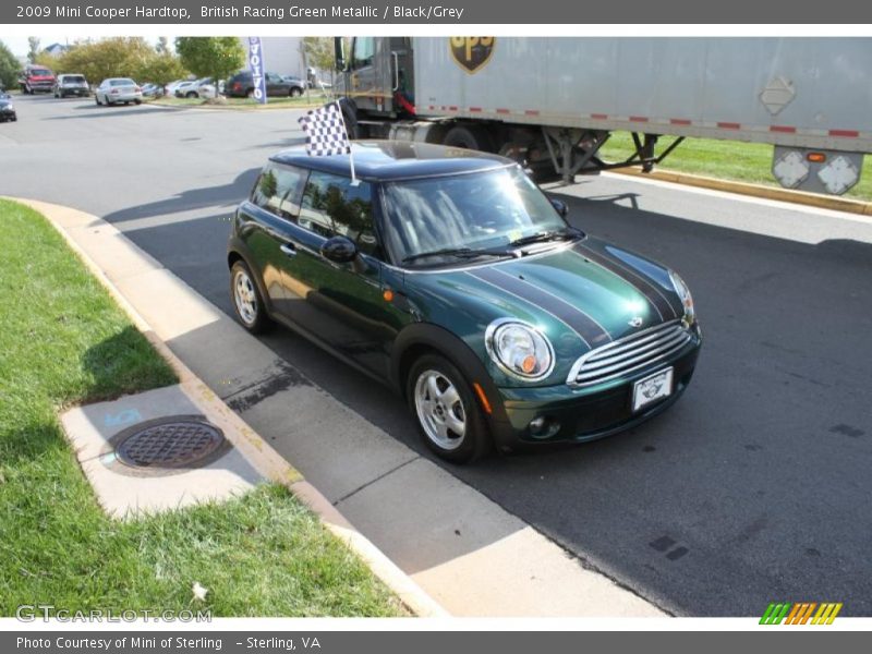 British Racing Green Metallic / Black/Grey 2009 Mini Cooper Hardtop