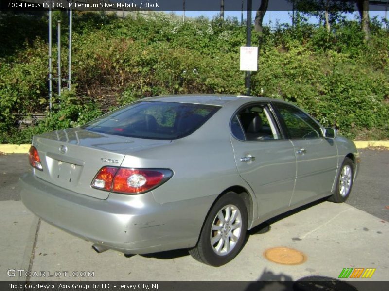 Millennium Silver Metallic / Black 2004 Lexus ES 330