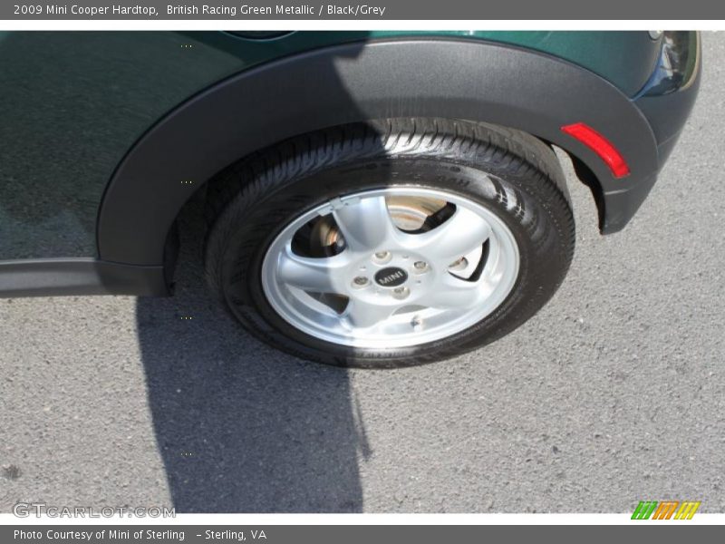 British Racing Green Metallic / Black/Grey 2009 Mini Cooper Hardtop