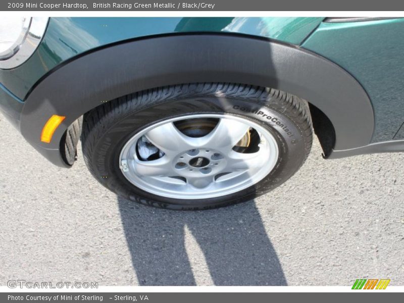 British Racing Green Metallic / Black/Grey 2009 Mini Cooper Hardtop