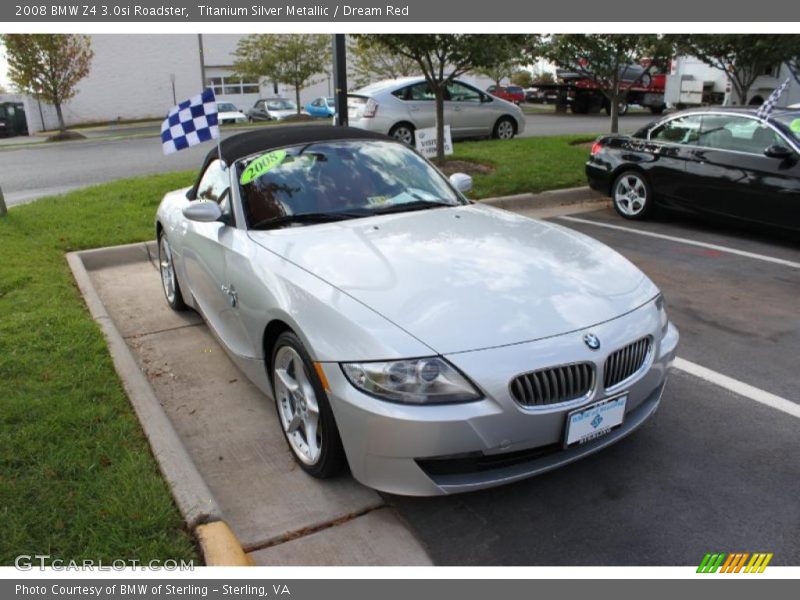 Front 3/4 View of 2008 Z4 3.0si Roadster