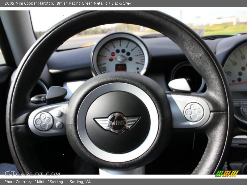 British Racing Green Metallic / Black/Grey 2009 Mini Cooper Hardtop