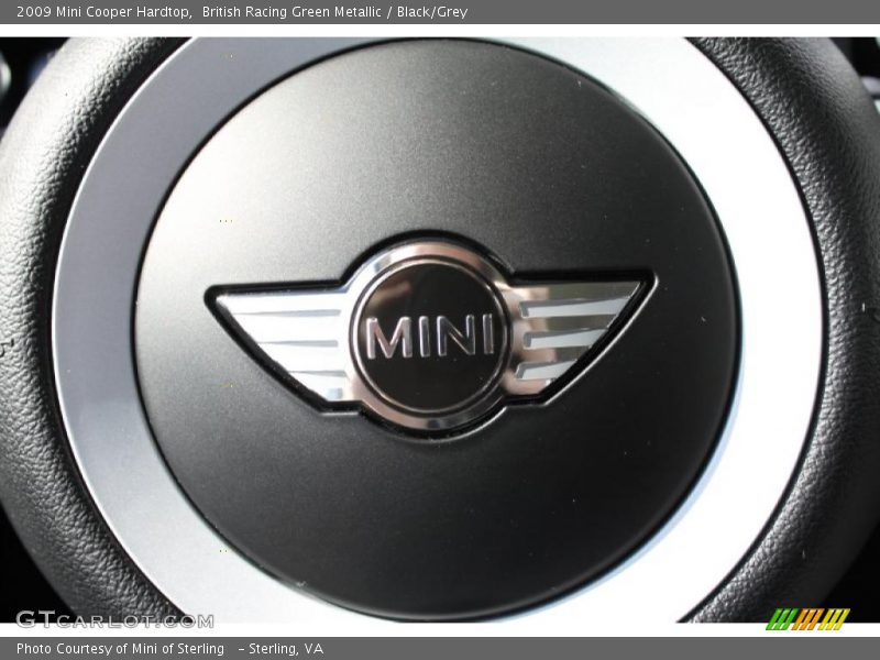 British Racing Green Metallic / Black/Grey 2009 Mini Cooper Hardtop