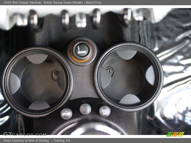 British Racing Green Metallic / Black/Grey 2009 Mini Cooper Hardtop
