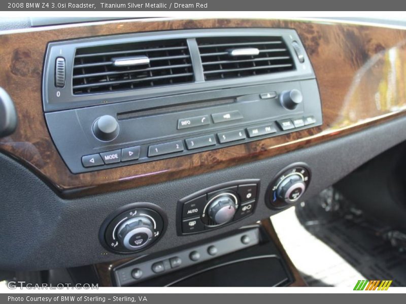 Controls of 2008 Z4 3.0si Roadster