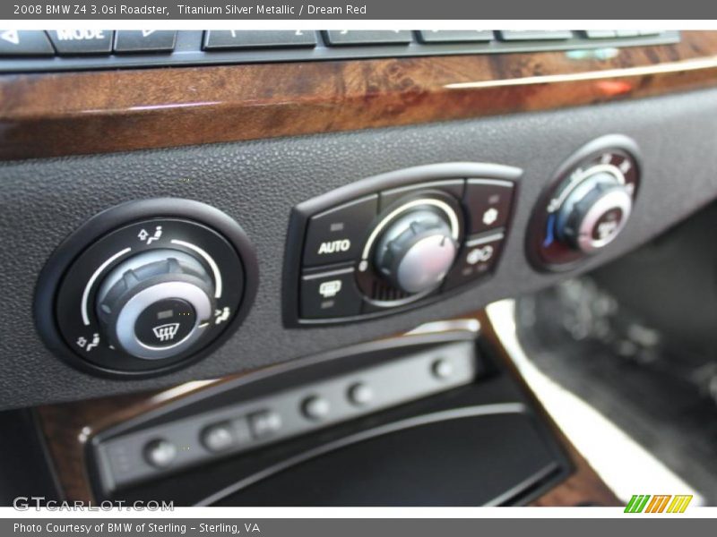Controls of 2008 Z4 3.0si Roadster