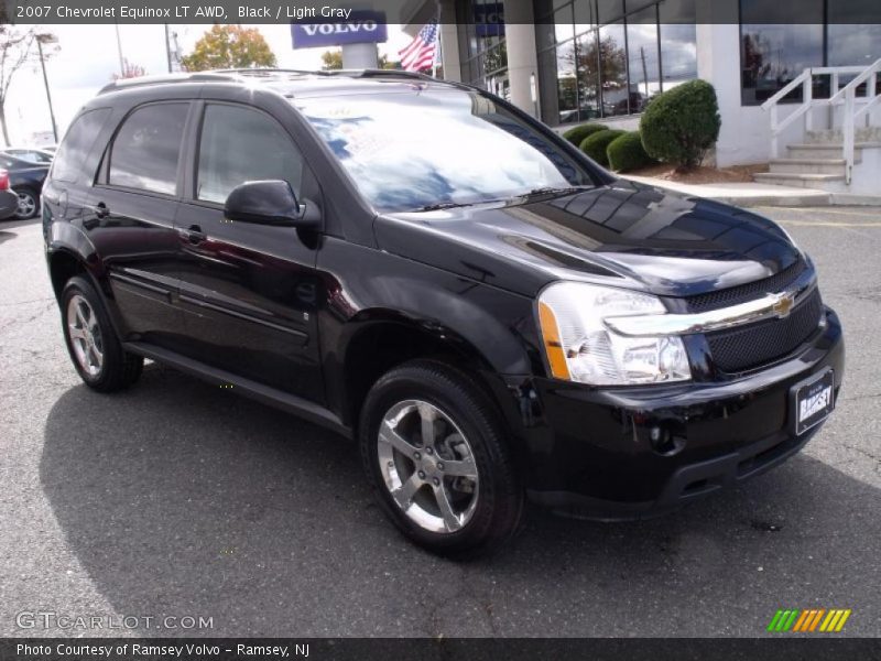 Black / Light Gray 2007 Chevrolet Equinox LT AWD