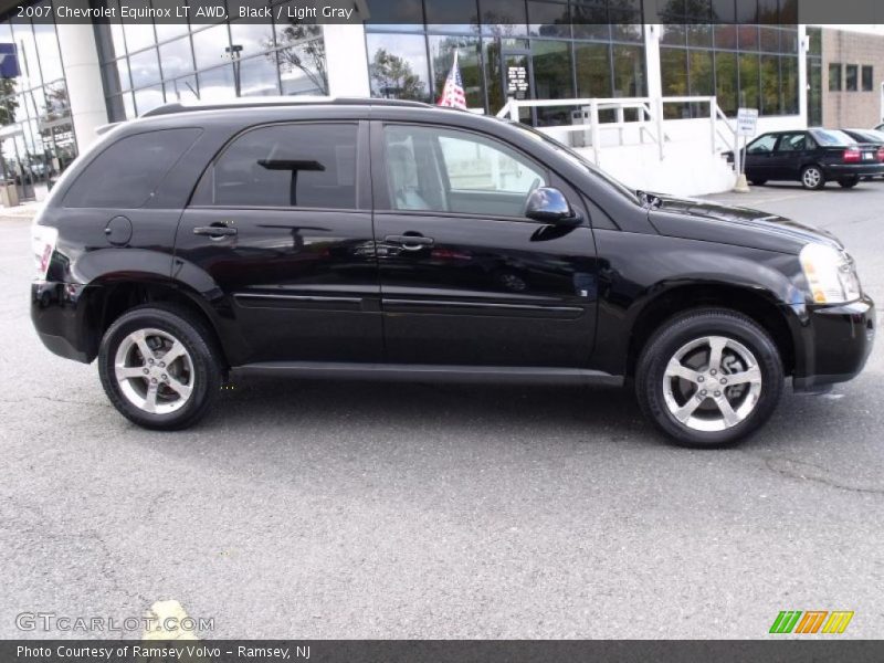 Black / Light Gray 2007 Chevrolet Equinox LT AWD