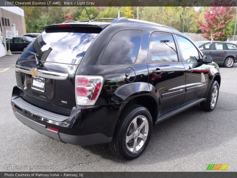 Black / Light Gray 2007 Chevrolet Equinox LT AWD