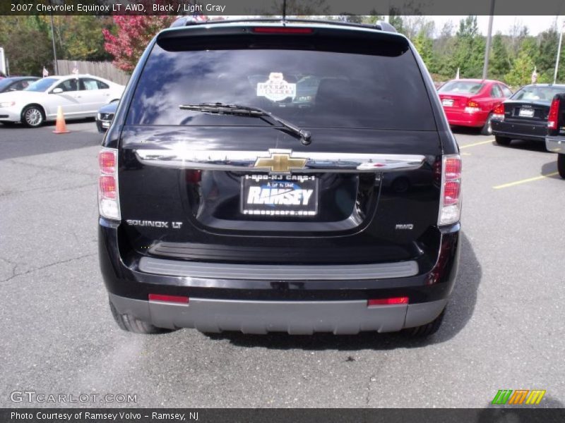 Black / Light Gray 2007 Chevrolet Equinox LT AWD