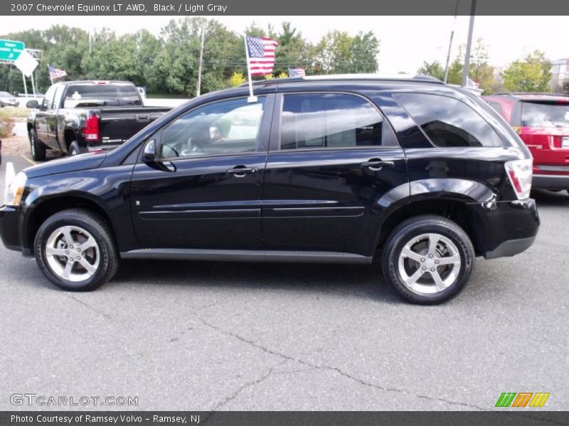 Black / Light Gray 2007 Chevrolet Equinox LT AWD