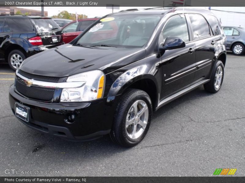 Black / Light Gray 2007 Chevrolet Equinox LT AWD
