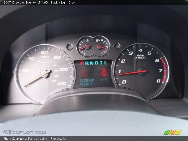 Black / Light Gray 2007 Chevrolet Equinox LT AWD