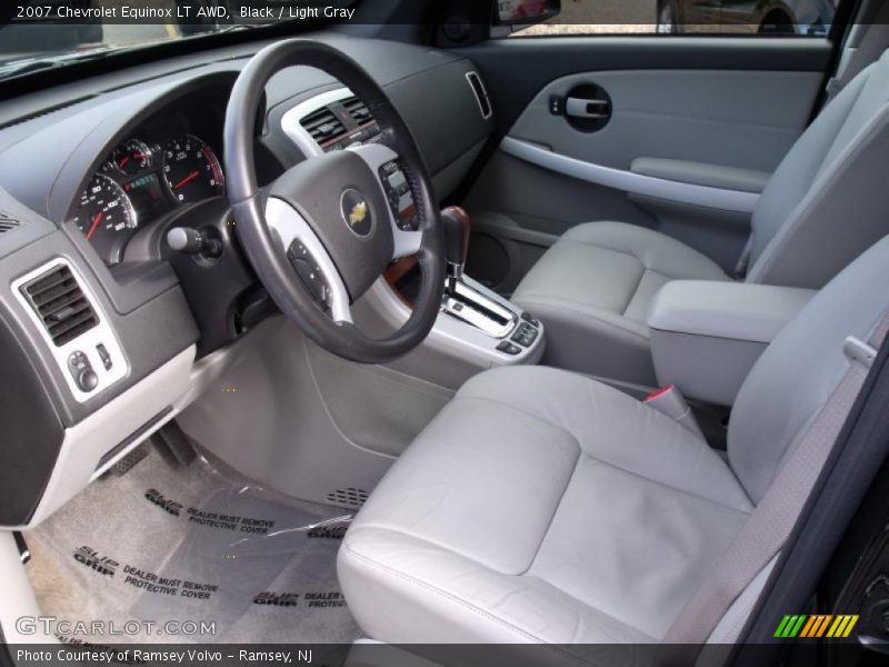 Black / Light Gray 2007 Chevrolet Equinox LT AWD