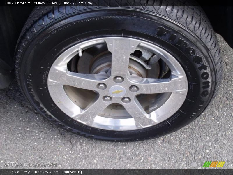 Black / Light Gray 2007 Chevrolet Equinox LT AWD