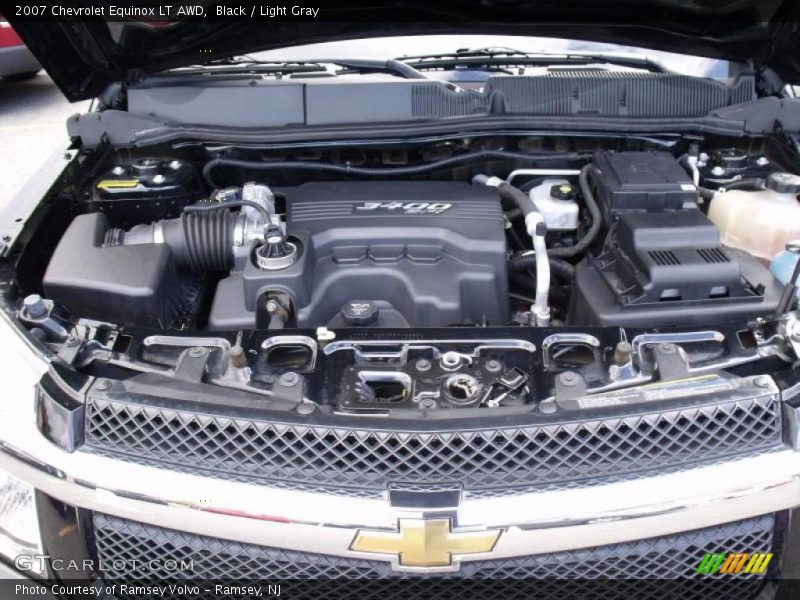 Black / Light Gray 2007 Chevrolet Equinox LT AWD