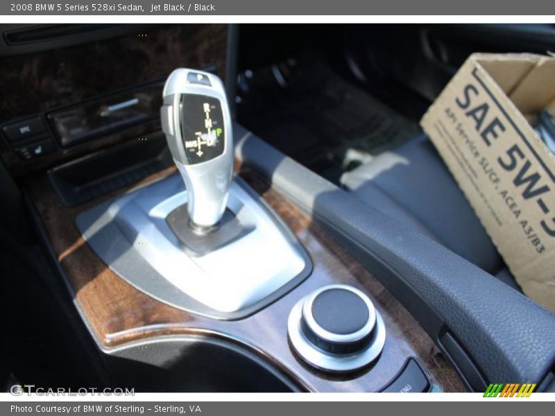 Jet Black / Black 2008 BMW 5 Series 528xi Sedan