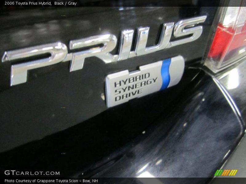 Black / Gray 2006 Toyota Prius Hybrid