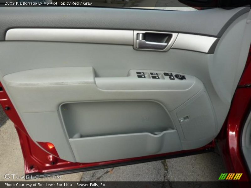 Door Panel of 2009 Borrego LX V6 4x4