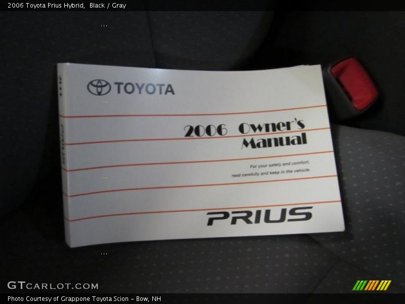 Black / Gray 2006 Toyota Prius Hybrid