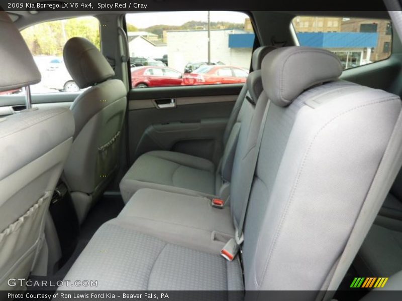  2009 Borrego LX V6 4x4 Gray Interior