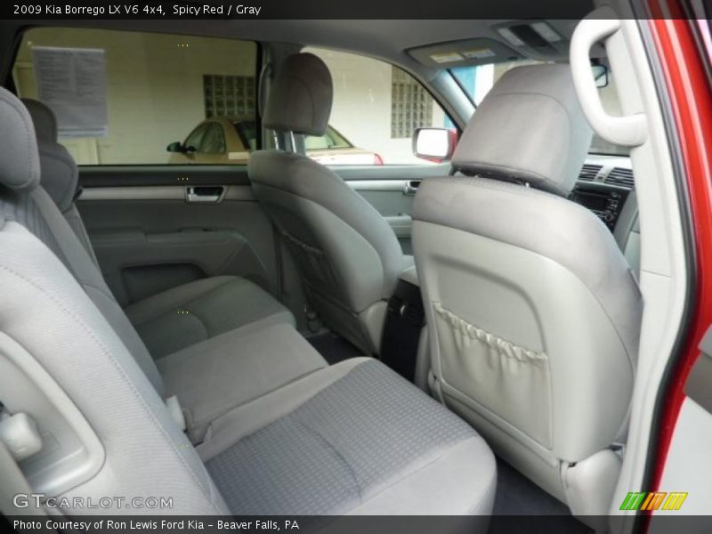  2009 Borrego LX V6 4x4 Gray Interior