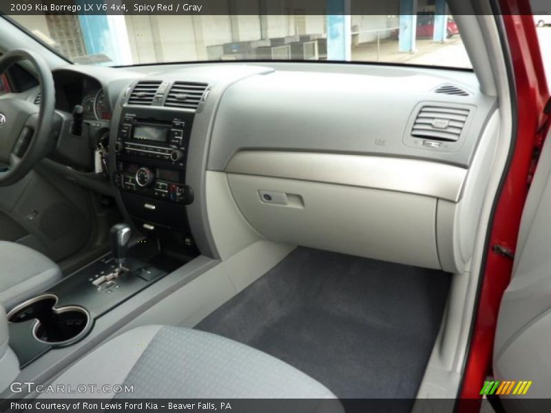  2009 Borrego LX V6 4x4 Gray Interior