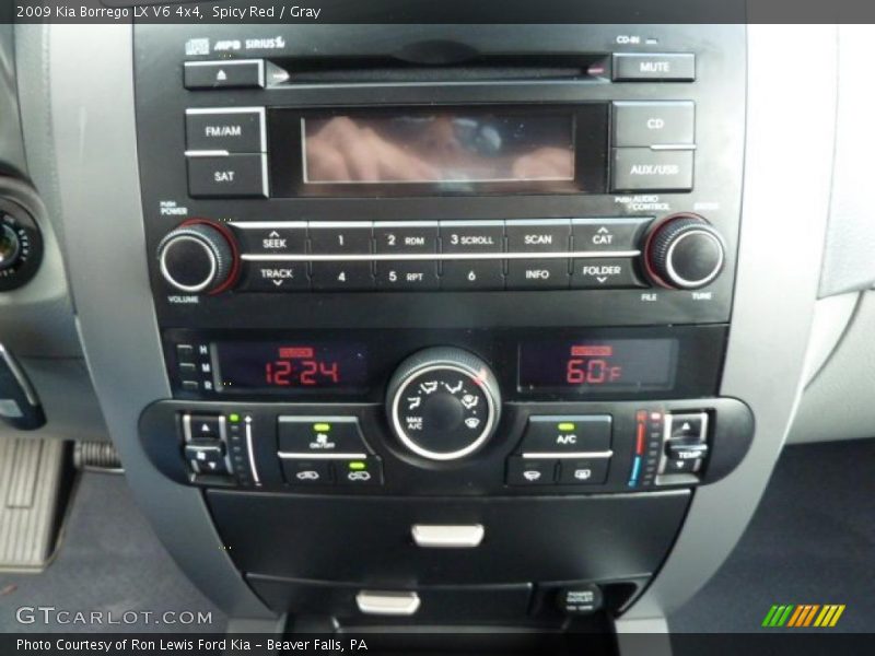 Controls of 2009 Borrego LX V6 4x4