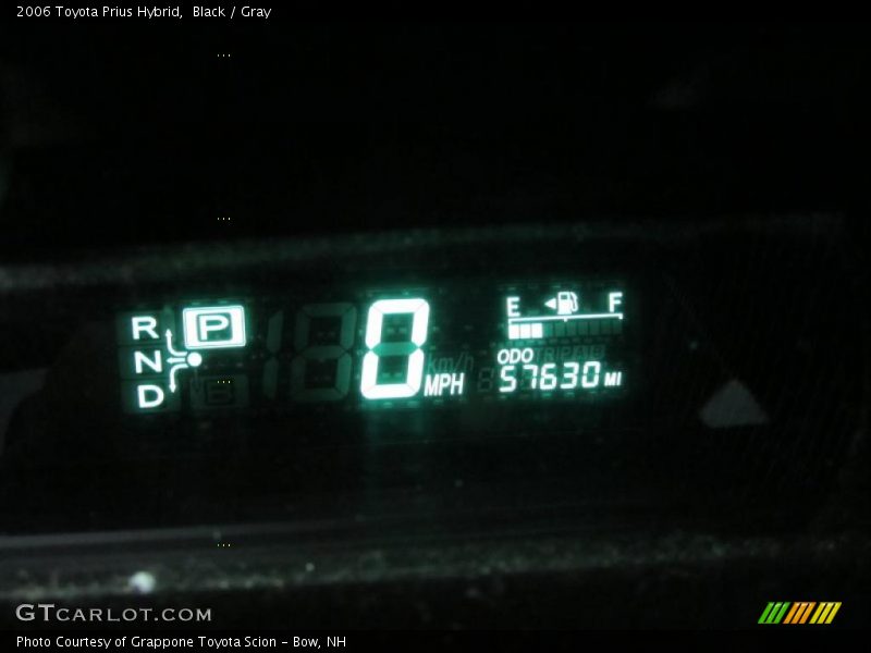 Black / Gray 2006 Toyota Prius Hybrid