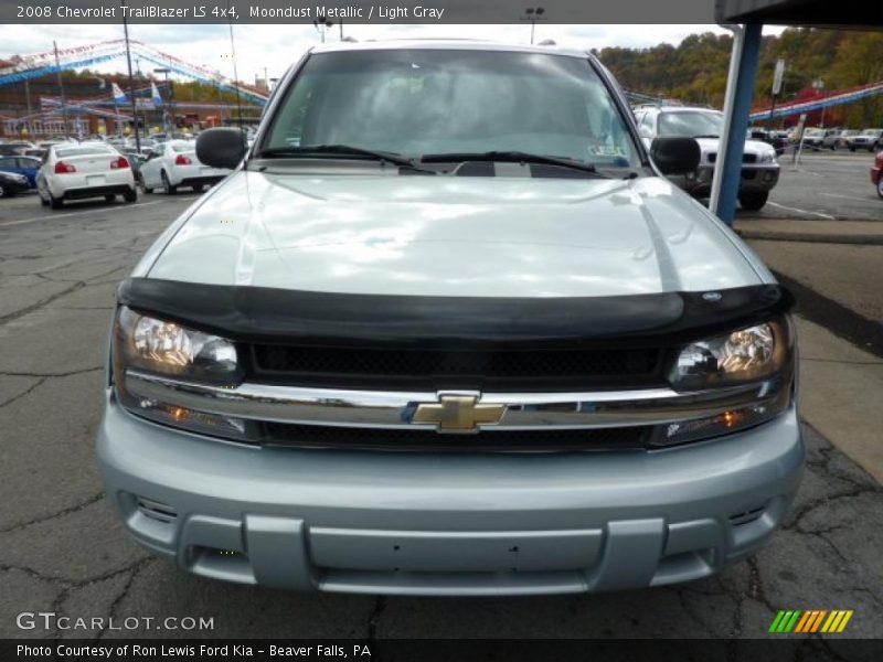 Moondust Metallic / Light Gray 2008 Chevrolet TrailBlazer LS 4x4