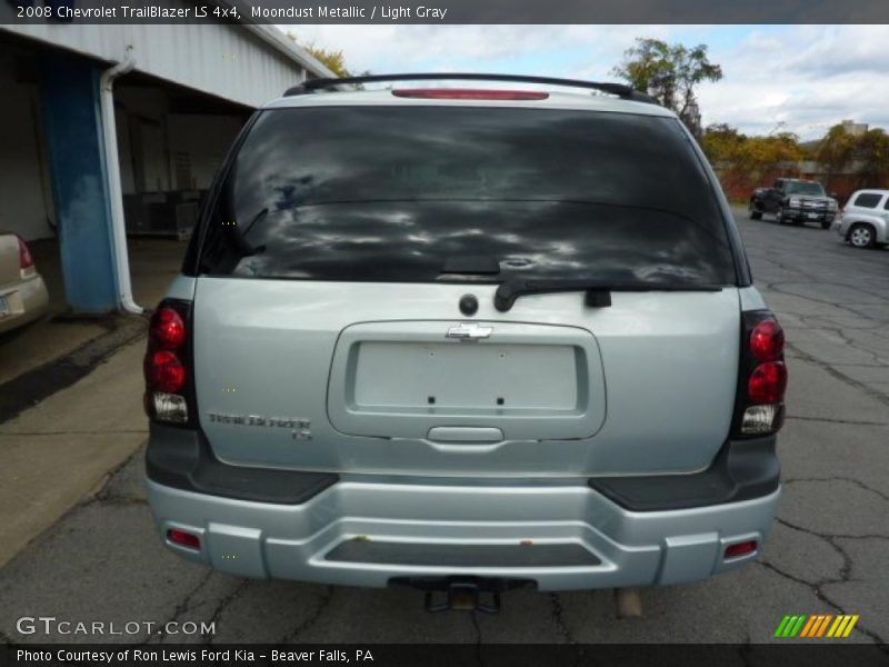 Moondust Metallic / Light Gray 2008 Chevrolet TrailBlazer LS 4x4