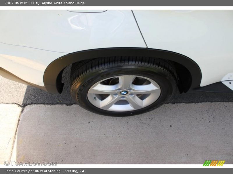 Alpine White / Sand Beige 2007 BMW X5 3.0si