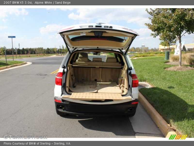 Alpine White / Sand Beige 2007 BMW X5 3.0si