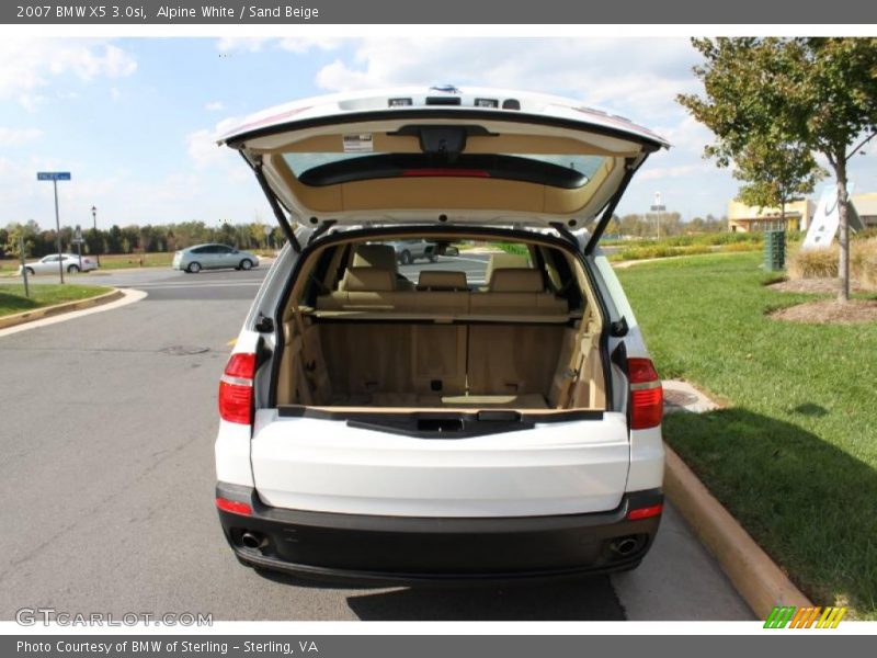 Alpine White / Sand Beige 2007 BMW X5 3.0si
