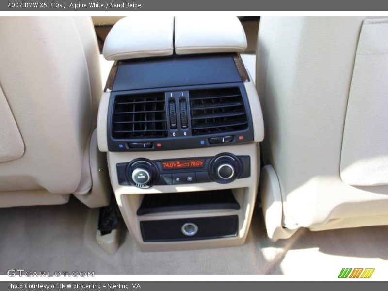 Alpine White / Sand Beige 2007 BMW X5 3.0si