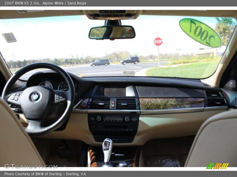 Alpine White / Sand Beige 2007 BMW X5 3.0si