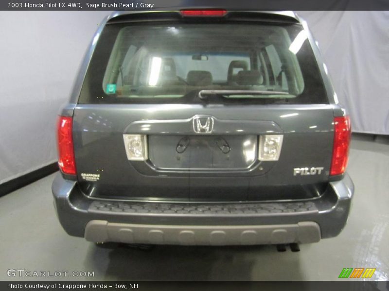 Sage Brush Pearl / Gray 2003 Honda Pilot LX 4WD