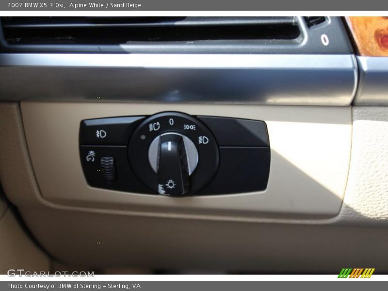 Alpine White / Sand Beige 2007 BMW X5 3.0si