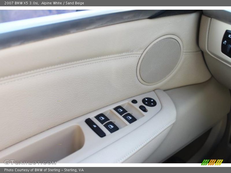 Alpine White / Sand Beige 2007 BMW X5 3.0si