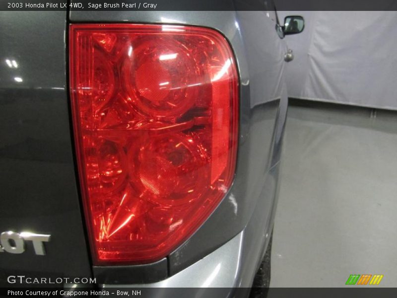 Sage Brush Pearl / Gray 2003 Honda Pilot LX 4WD