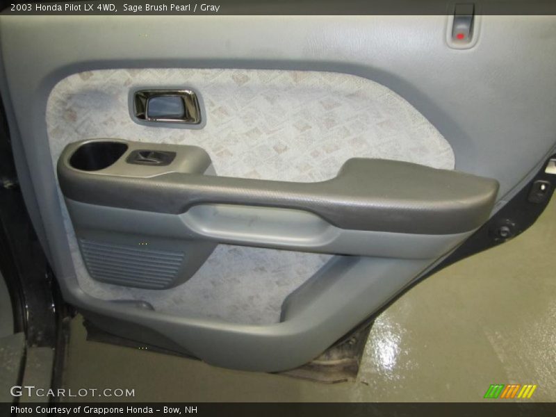 Sage Brush Pearl / Gray 2003 Honda Pilot LX 4WD