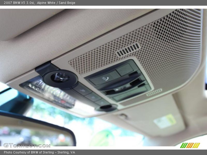 Alpine White / Sand Beige 2007 BMW X5 3.0si