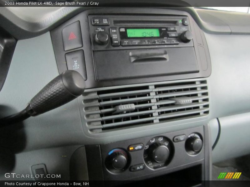 Sage Brush Pearl / Gray 2003 Honda Pilot LX 4WD
